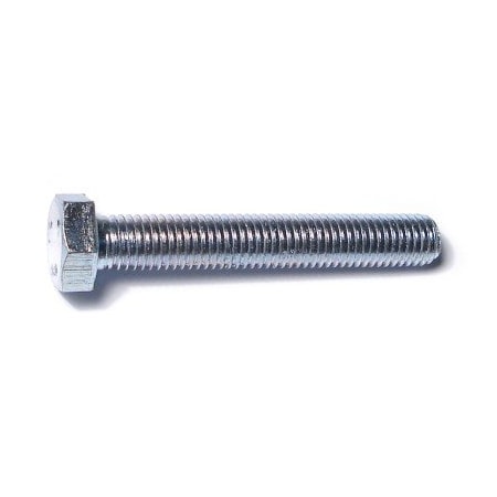 Midwest Fastener Class 8.8, M14-2.00 Hex Head Tap Bolt, Zinc Plated Steel, 90 mm L, 2 PK 78406